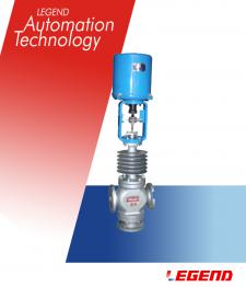 ZDLQ  X型電子式三通合流、分流調節閥